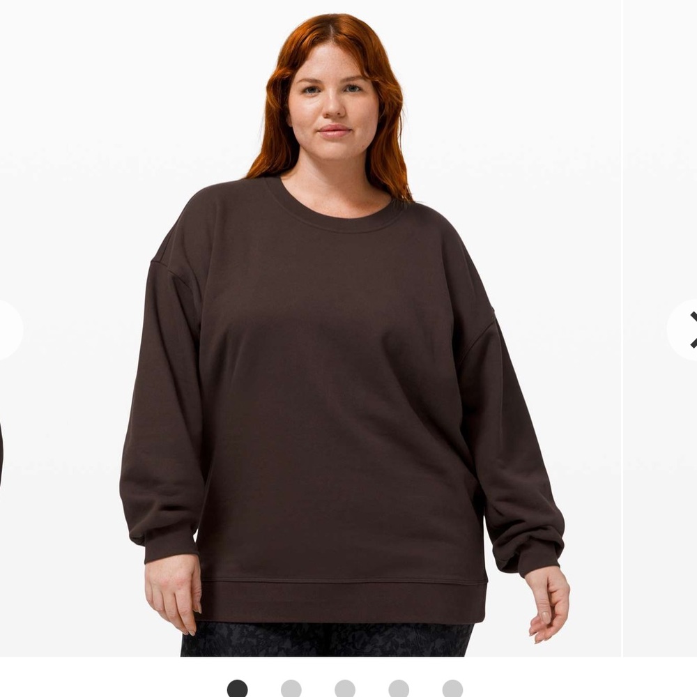 Lululemon Perfectly Oversized Crew French Press